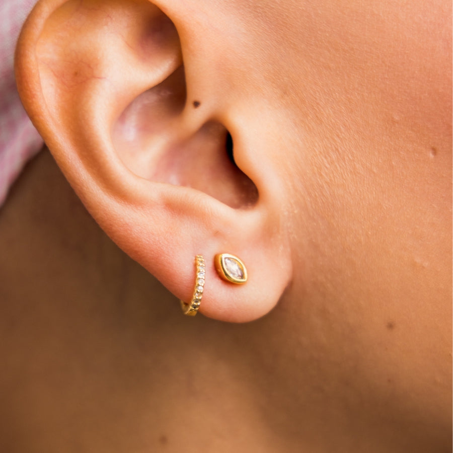 Sleek Stud Earrings