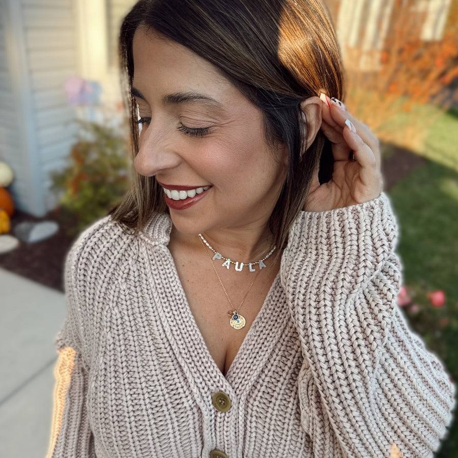 Agape Necklace by Paula Mazet