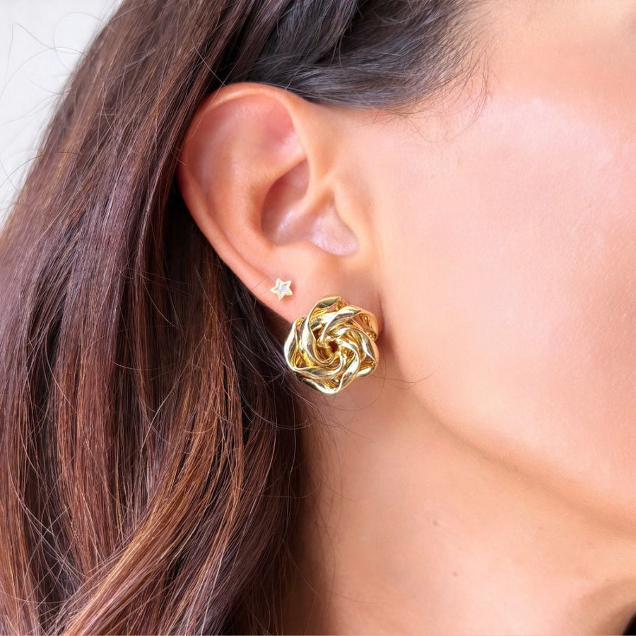 Bow and Bold Earrings