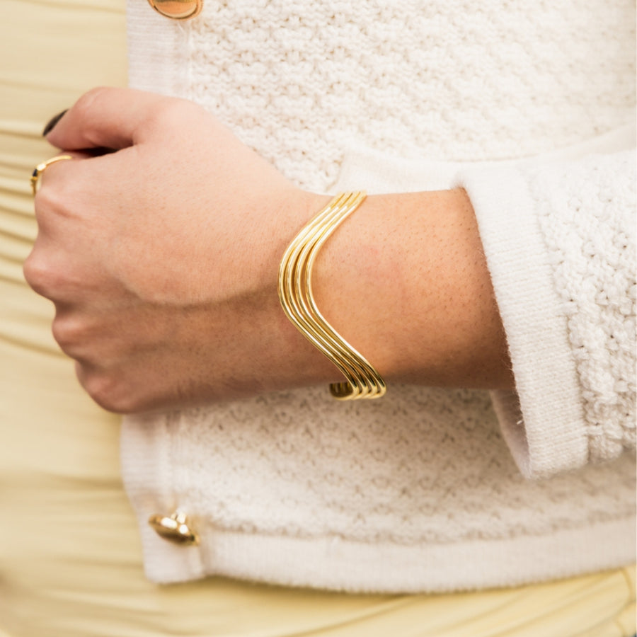 Golden Tide Cuff