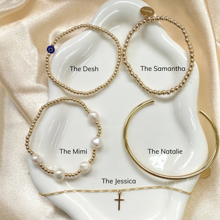 taudrey the friends bracelet stack by paula mazet 