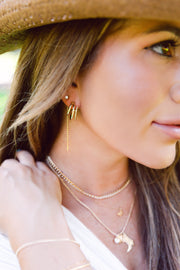 Bold Moves Earrings by Jess Fay