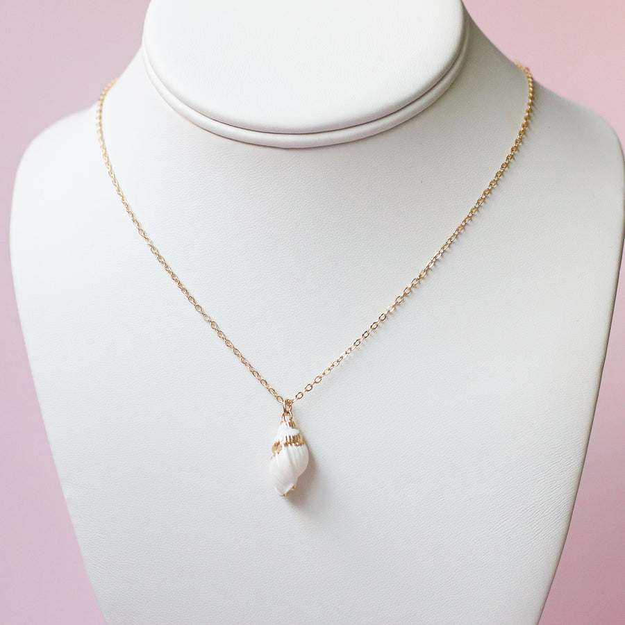 #44 Sample White Shell Necklace
