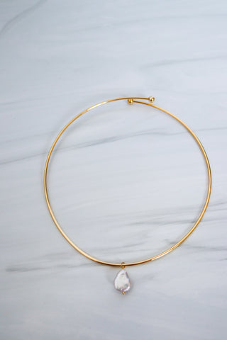 Tidal Cuff Necklace