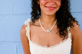 Salt and Pearl Necklace