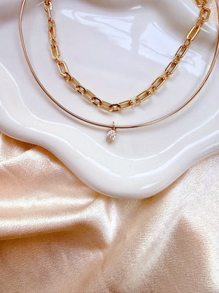 Radiant Cuff Necklace