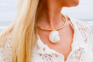 Golden Tide Collar Necklace