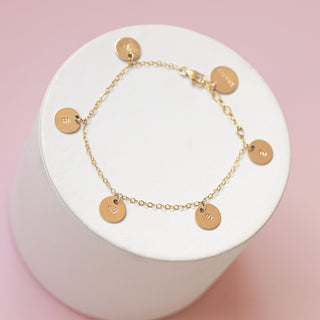 Five Golden Rings Bracelet