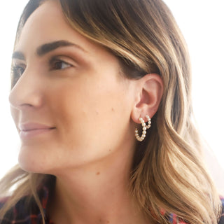 Small Step Hoop Earrings