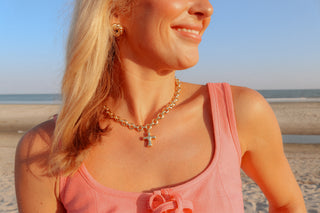 The Cross Necklace by Reagan Leroy