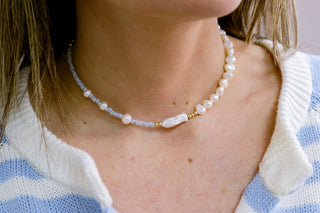 Into the Blue Necklace