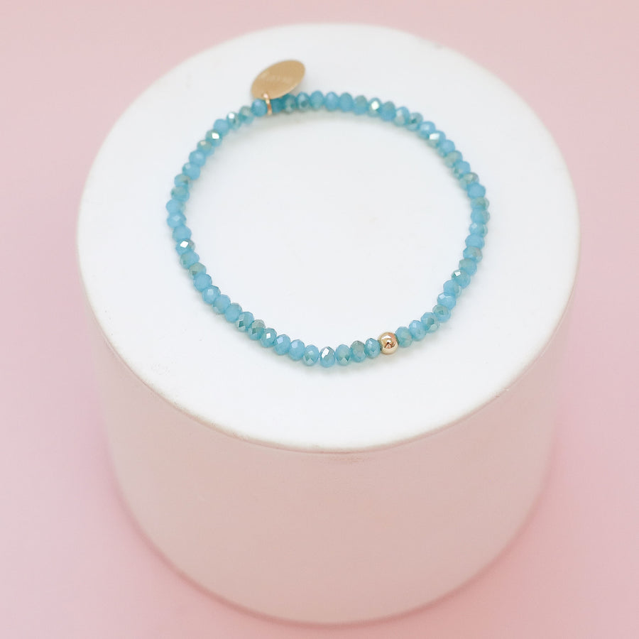 #21 Sample Turquoise Beaded Bracelets