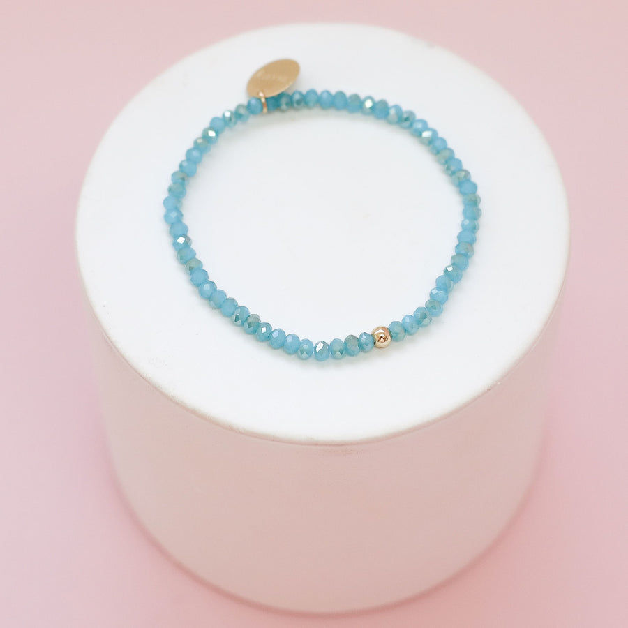 #21 Sample Turquoise Beaded Bracelets