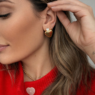Heart of Gold Earrings