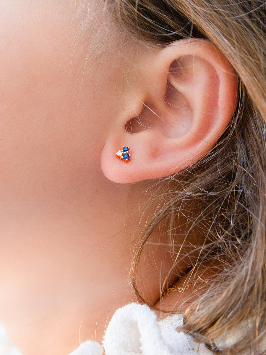 Mini Devotion Earrings for Kids by Jess Fay