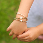 Taudrey Kids Follow The Pearl Bracelet Set 2