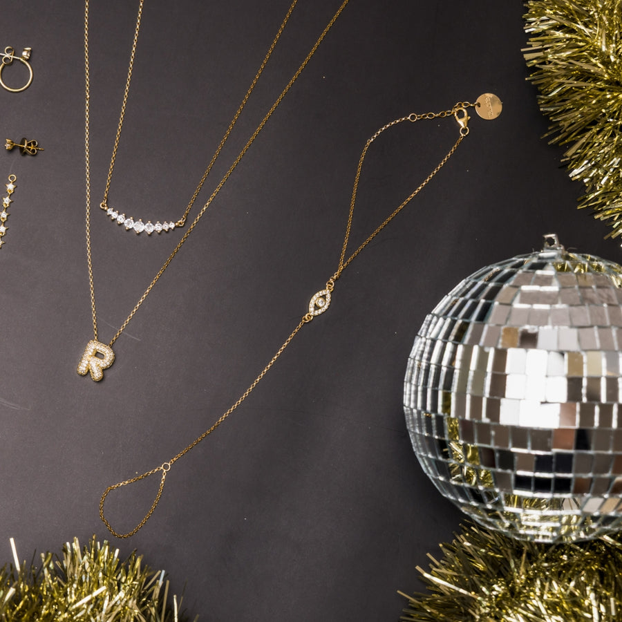 elora hand chain by rachel moon