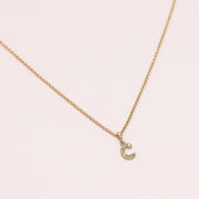 taudrey luxe: Love Yourself Diamond Necklace (14K Gold)