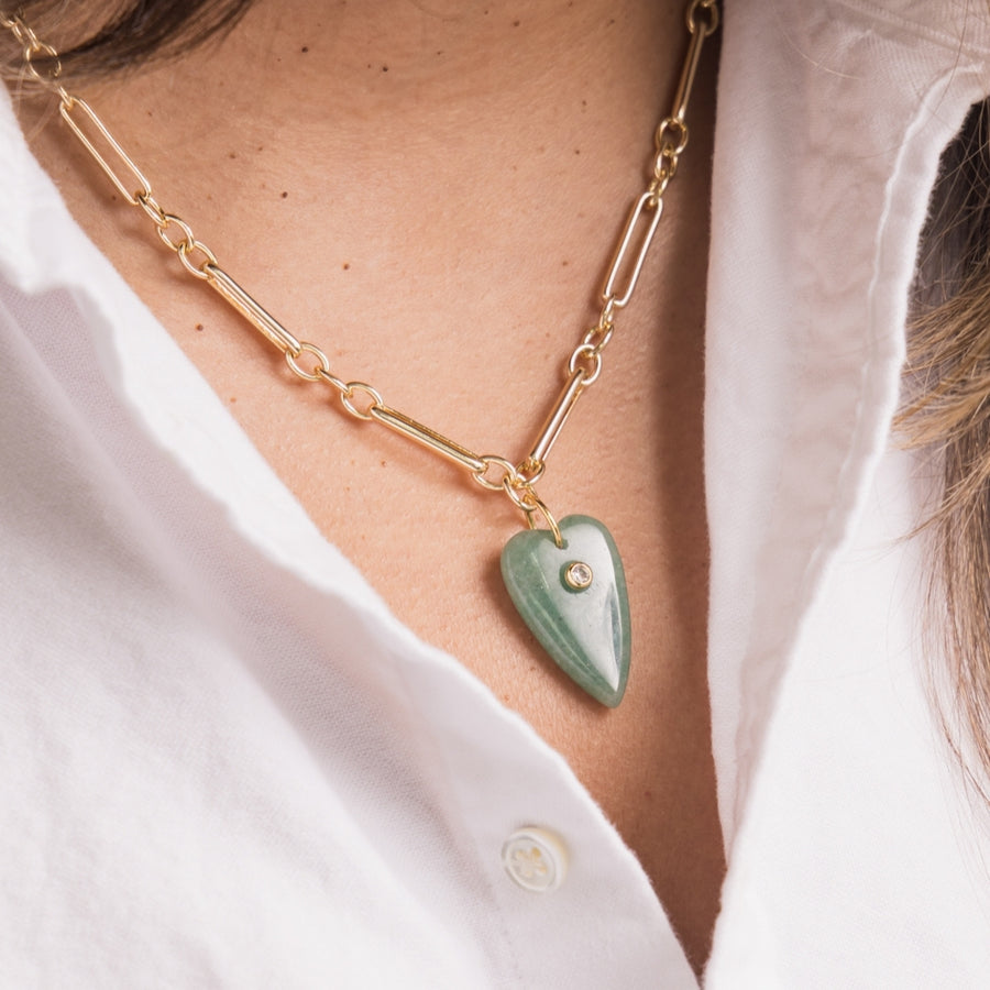 taudrey big on love necklace