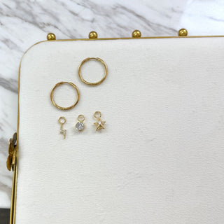 taudrey charmable hoops small 