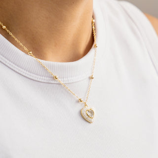 taudrey endless love necklace
