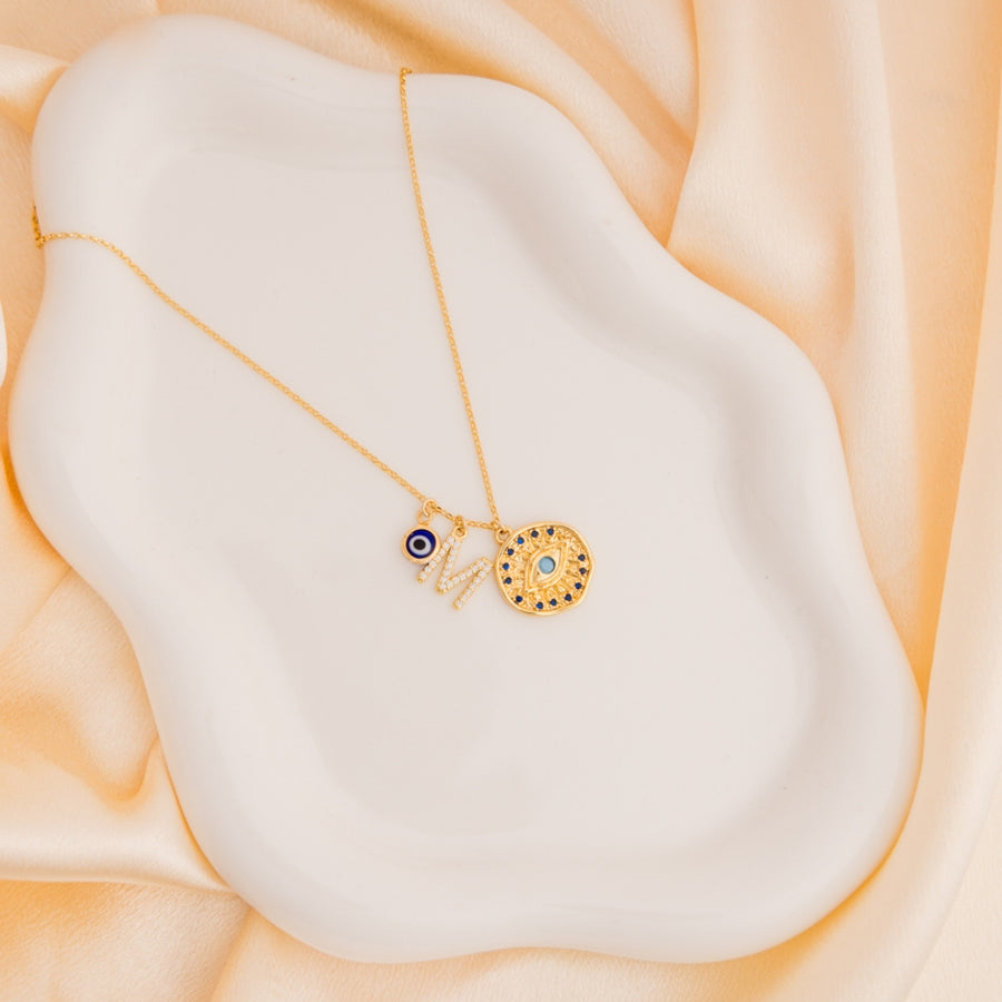 taudrey "eye" protect the family necklace by paula mazet