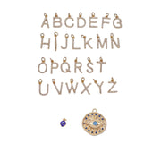 taudrey "eye" protect the family necklace by paula mazet charms