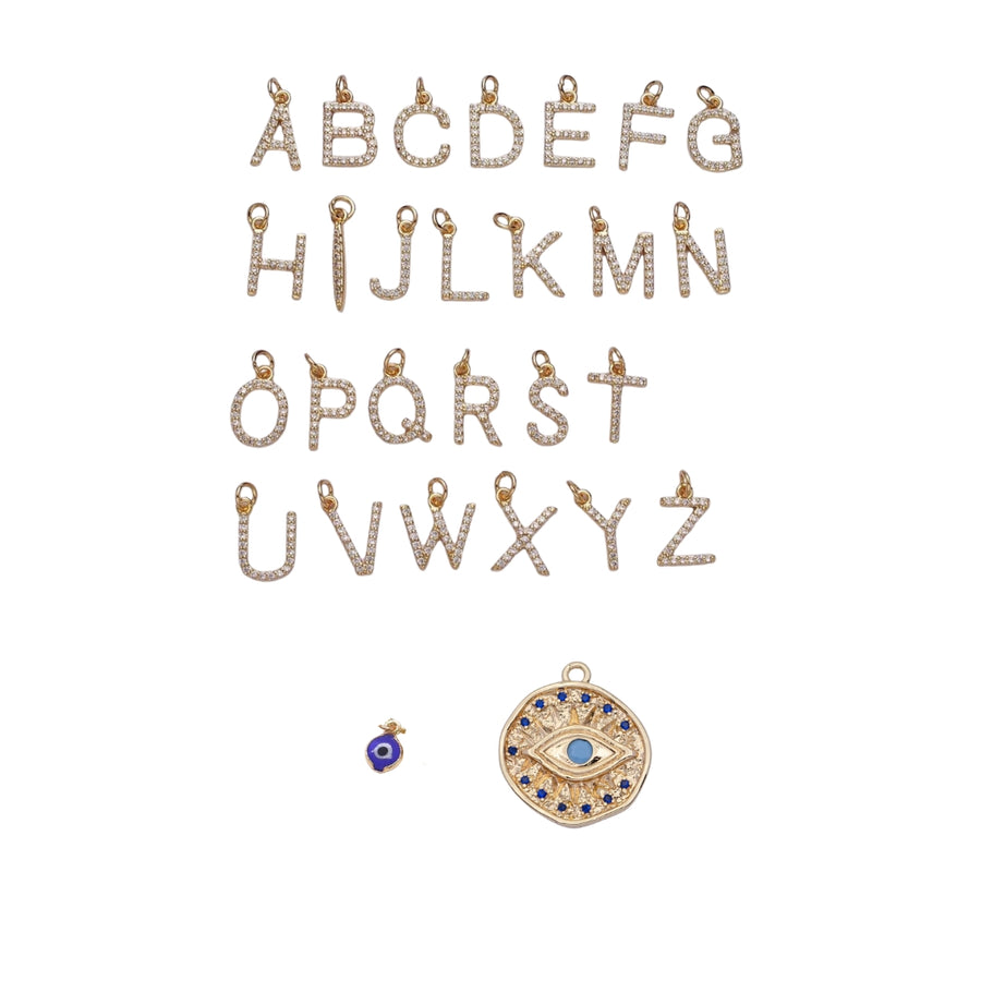 taudrey "eye" protect the family necklace by paula mazet charms