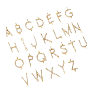 taudrey fancy initial necklace initials