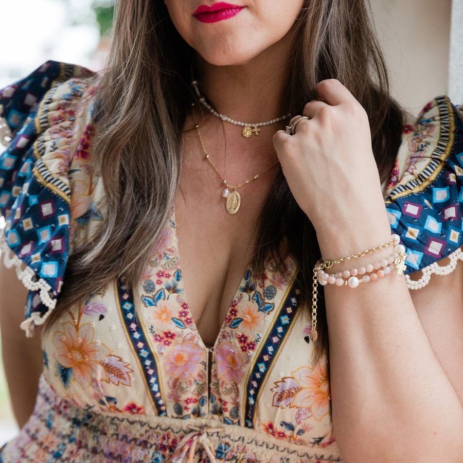 Full of Grace Rosary Bracelet by Jenise Subervi