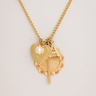 taudrey golden keepsake necklace