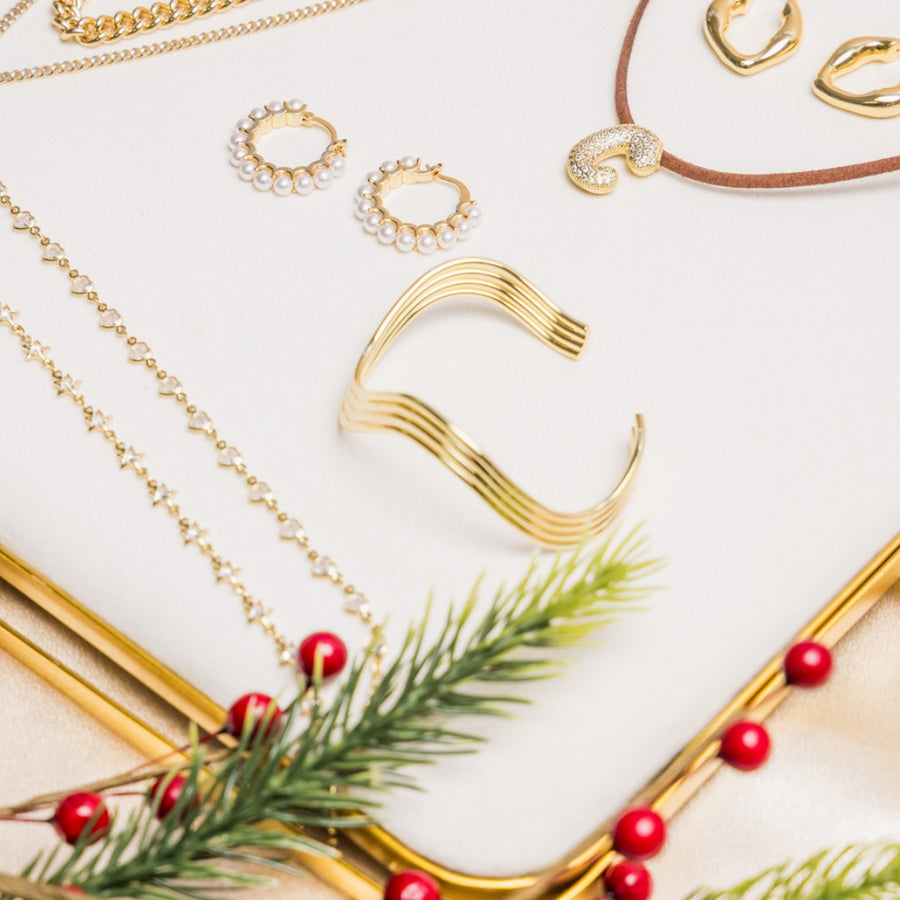 taudrey golden tide cuff