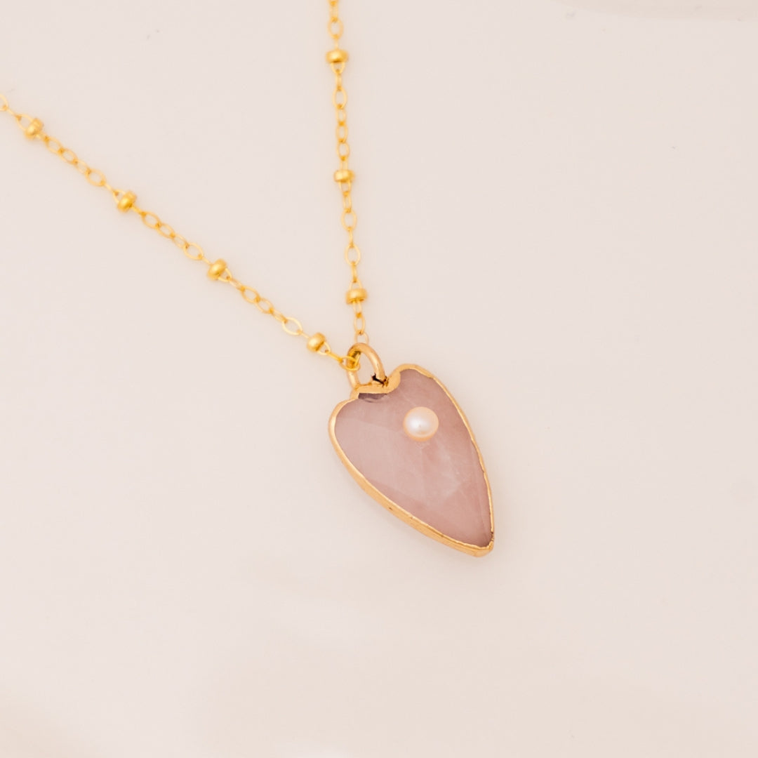 taudrey heart of a warrior necklace