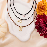 taudrey initial instinct necklace layered
