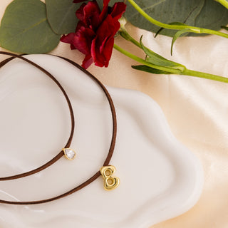 taudrey initial instinct necklace