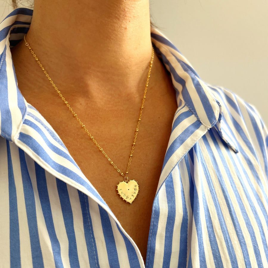 taudrey listen to your heart necklace