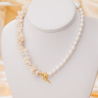 taudrey mother of pearlfection necklace