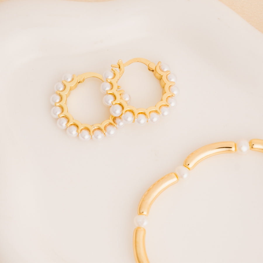 taudrey pearl bliss earrings