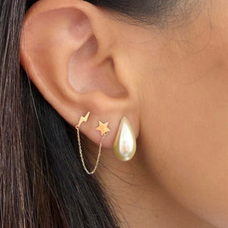 taudrey pearl crush earrings