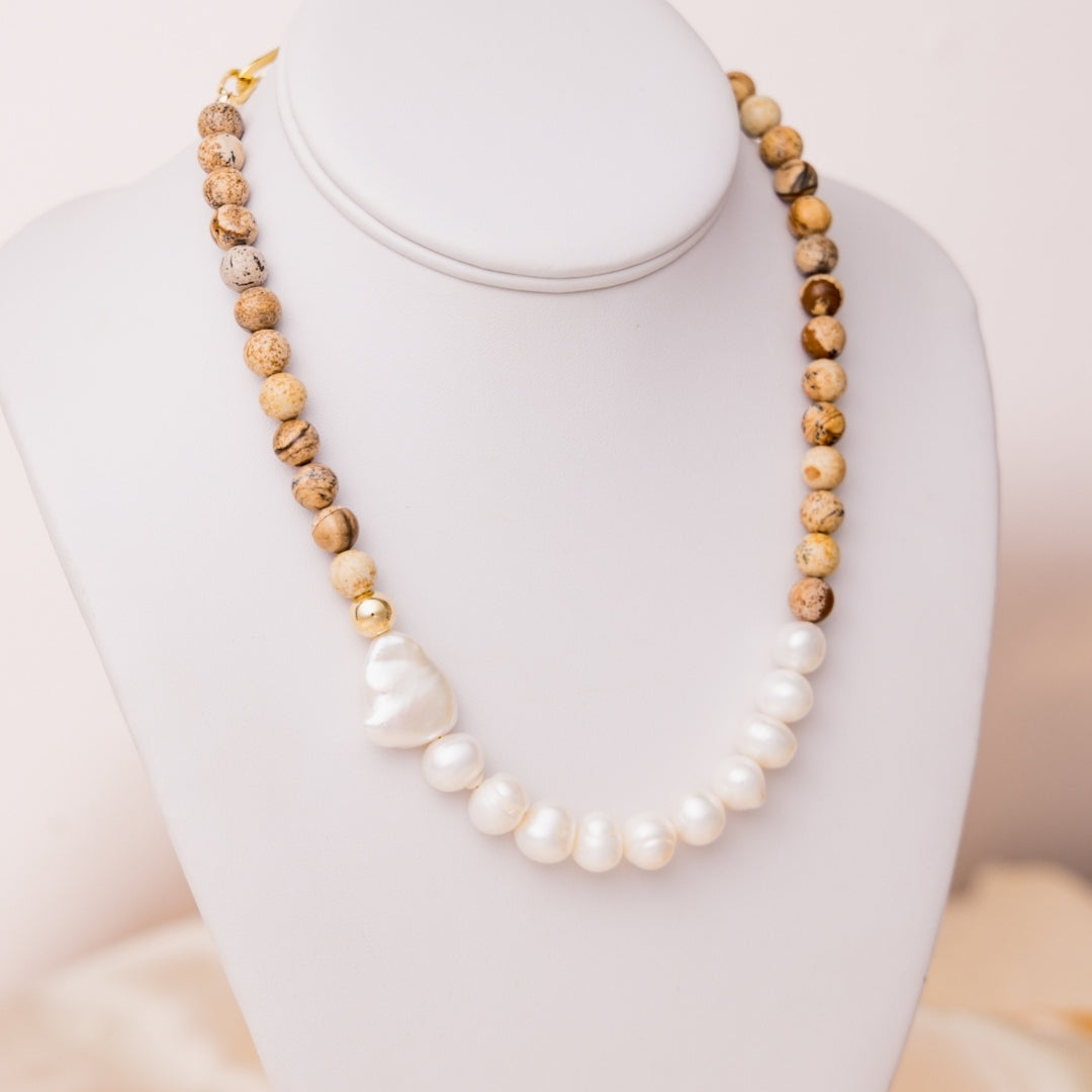 taudrey pearl meets world necklace 