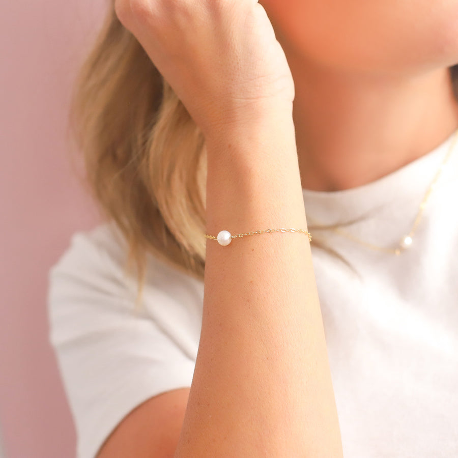 taudrey pearl of wisdom bracelet