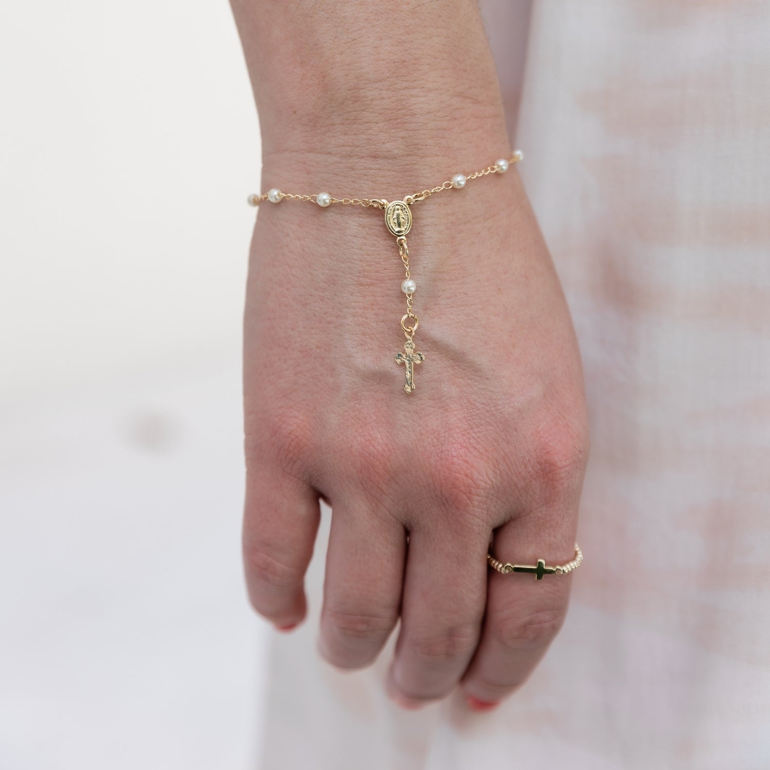 pray for us bracelet by jenise subervi