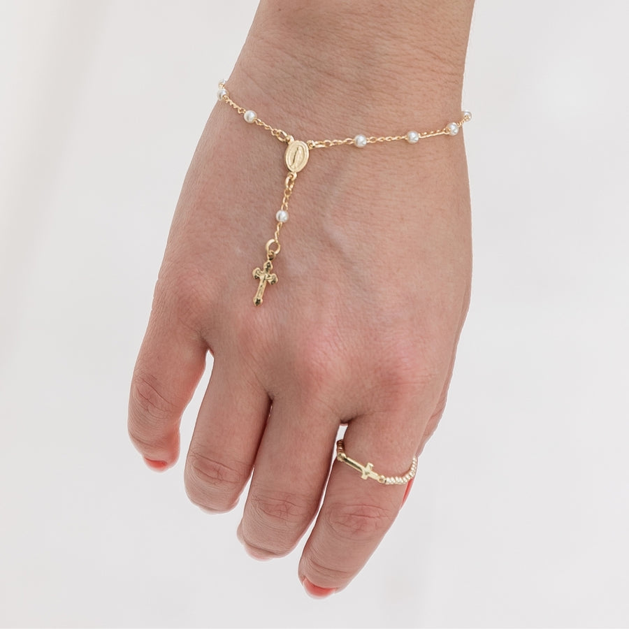 pray for us bracelet by jenise subervi