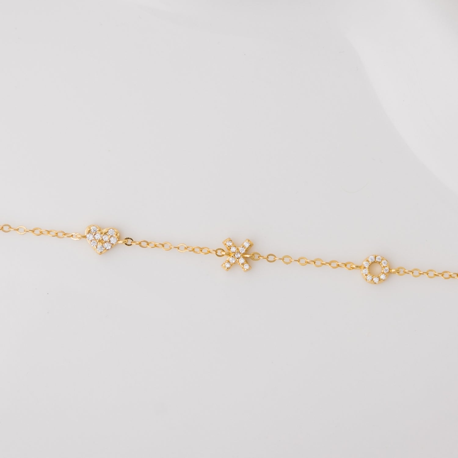 taudrey with love bracelet