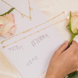 taudrey with love bracelet