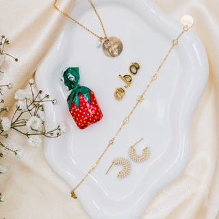 taudrey with love bracelet