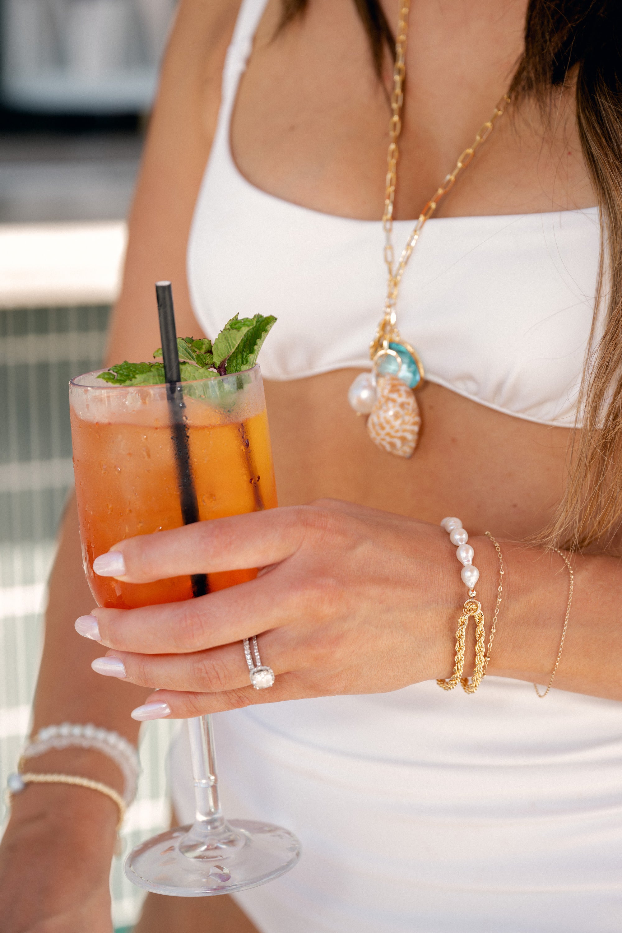 Rooftop Rose Bracelet by Kelly Saks