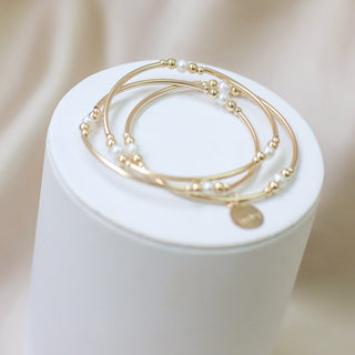 Follow the Pearl  Bracelet Set