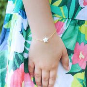 taudrey kids girls twinkle bracelet pearl star