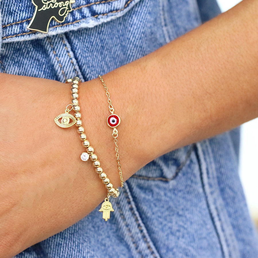 she's so lucky bracelet